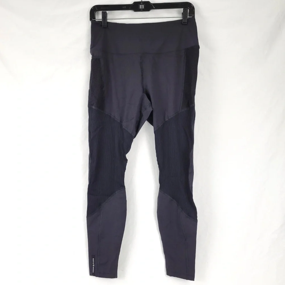 NWT [RectoVerso] Rebel Black High-Waisted Activewear Leggings Women's Sz Large - Picture 9 of 12